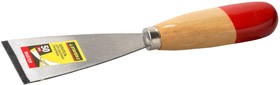 1002-50, STAYER MAXFlat, 50 мм, усиленное стальное полотно, деревянная ручка, шпатель для удаления ржавчины (1002-50)