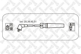 10-38570-SX, 10-38570-SX_к-кт проводов!\ Chevrolet Lacetti 1.4/1.6 (DOHC) 05