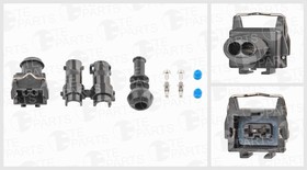 7810026, Разъём 2-х контактный (комплектация: (2 + 2)-pin, 4 уплотнения, защитный кожух, уплотнение кабеля)