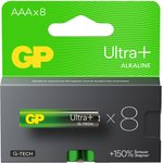 Батарейка алкалиновая ультра плюс с технологией G-Tech GP 24AUPA21-2CRB8 (уп.8 шт)