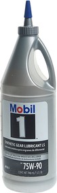 Фото 1/2 104361, Масло трансм. Mobil 1 Synthetic Gear Lube LS 75w-90 (946