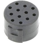 MMI, Standard Circular Connector INSERT MINICON MALE WITHOUT CONTACTS