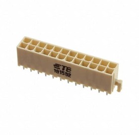 Фото 1/2 1-1775099-3, Conn Wire to Board RCP 24Power POS 4.2mm Solder ST Thru-Hole Box/Tray