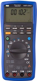 АКИП-2205/1, (Госреестр СИ), Мультиметр цифровой с автоматическим выбором пределов измерения, True-RMS, WiFi – купить оптом и в розницу