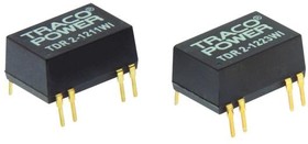 Фото 1/2 TDR 2-1211WI, Isolated DC/DC Converters - Through Hole Product Type: DC/DC; Package Style: DIP-14; Output Power (W): 2; Input Voltage: 4.5-1