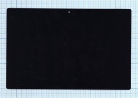 Фото 1/2 Дисплей (экран) в сборе с тачскрином для Sony Xperia Tablet Z4 черный