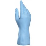 Перчатки латексVital Eco 117 хб напыление размер 10 синие 606232
