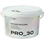 Краска фасадная силиконовая водооталкивающая PROJECT-30 FASSADEsilikoN 1,2 кг ...
