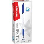 Шариковая ручка Triangle Snow Pro синяя, 0.7 мм, трехгранная, грип CBp_70862
