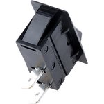 C1300XRAAD, SPST, On-Off Rocker Switch Panel Mount