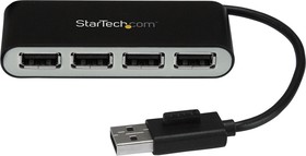 Фото 1/8 ST4200MINI2, 4 Port USB 2.0 USB A Hub, USB Bus Powered, 82 x 27 x 15mm