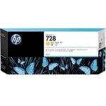 Картридж струйный HP 728 F9K15A желтый (300мл) для HP DJ T730/T830