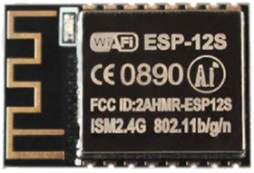 Фото 1/3 ESP-12S, ESP-12S 3 to 3.6V WiFi Module, 802.11b/g/n