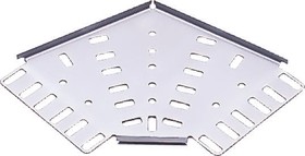 Фото 1/2 Light Duty 90° Flat Bend Stainless Steel Cable Tray Accessory, 150 mm Width, 12mm Depth