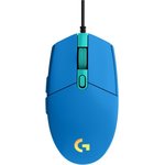 Мышь Logitech G102 LightSync синий оптическая (8000dpi) USB (5but)