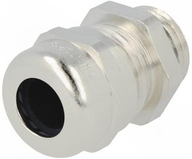 Фото 1/3 Cable gland, M16, 20 mm, Clamping range 4.5 to 10 mm, IP69, silver, 53112620