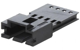 Фото 1/3 103653-3, Wire-To-Board Connector - 2.54 mm - 4 Contacts - Plug - AMPMODU MTE Series - Crimp - 1 Rows.
