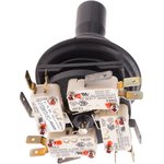 2-Axis Joystick Switch Knob, Spring Return, IP65 250V ac
