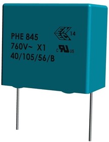 PHE845VZ6470MR06L2, Safety Capacitors 760V 0.47uF 20% LS=27.5mm