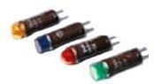 507-3914-1471-600F, Lamp - Cartridge Style - Cylindrical - Translucent - Red - 14V Volts (Nom)