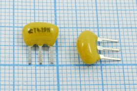 Керамические резонаторы 4.19МГц с тремя выводами; №пкер 4190 \C09x5x07P3\ \\\ZTT4,19MGW\3P (T4.19M)