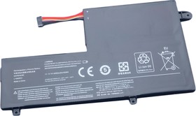 Аккумулятор OEM (совместимый с L14L3P21, L14M3P21) для ноутбука Lenovo Flex 3-1470, Flex 3-1570 11.1V 4050mAh черный