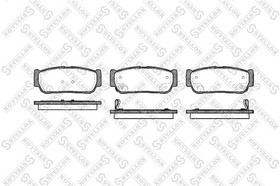 1074 002-SX, 1074 002-SX_=1063 02 !колодки дисковые з.\ Ssansyong Kyron 2.0Di/Rodius 2.7Di 05