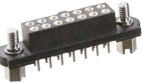 M80-4002642, M80 Series Straight Through Hole Mount PCB Socket, 26-Contact, 2-Row, 2mm Pitch, Solder Termination