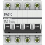 Выключатель нагрузки 4п 25А ВН-29 Basic EKF SL29-4-25-bas