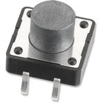 430476085716, Tactile Switches Tact Switch Wshble THT 8.5mm Blk Act.