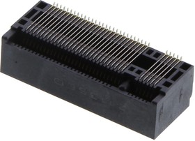 10128796-004RLF, PCI Express / PCI Connectors PCIe M2 Connectors P=05mm H85mm Key B Au Plating