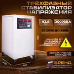 Стабилизатор напряжения трехфазный РУБИН ЦСН - 30 000/3 (30000ВА)