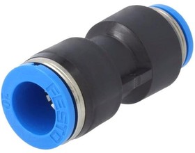 Фото 1/4 QS-10-8, Push-In Connector, 41.1mm, Compressed Air, QS