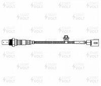Фото 1/5 VSOS2128, Датчик кисл. для а/м Toyota RAV4 (00-) 2.0i до кат. (VS-OS 2128)