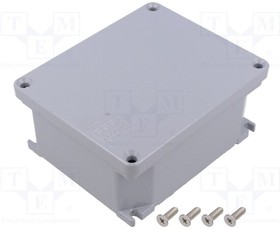 Коробка распред., 140x115x60mm, IK08, алюминий, IP66/IP67/IP69, серия ALUBOX