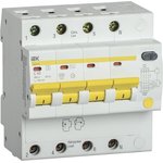 Выключатель автоматический дифференциального тока селективный 4п 40А 100мА тип ...