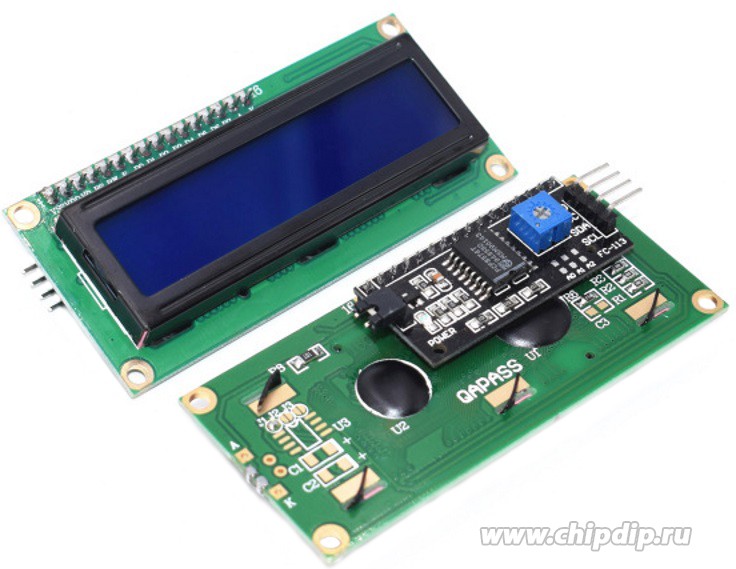 ЖК дисплей LCD WEH001602CLPP5N00100, WINSTAR