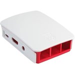 Official Raspberry Pi 3 Case [red/white], Официальный корпус для Raspberry Pi 3 красно-белый