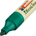 Маркер для флипчартов по бумаге EDDING 31/4 Ecoline, 1,5-3 мм, зеленый