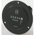 0.135.100.301, Kübler HR 76.1 Hour Meter, 6 Digit, 115 V ac