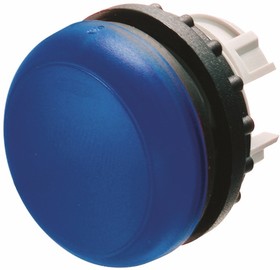 Фото 1/2 78635858 M22-L-B+M22-A, Blue Pilot Light Head, 22.5mm Cutout RMQ Titan M22 Series