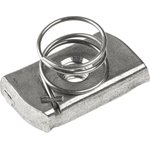 P NS08 SS, Channel Nut, M8, Nut Base Dimensions 21 x 41mm, Stainless Steel, 0.03kg