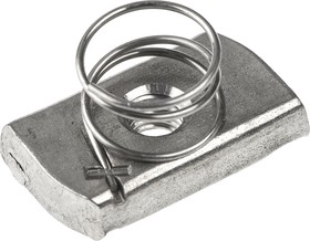 Фото 1/3 P NS08 SS, Channel Nut, M8, Nut Base Dimensions 21 x 41mm, Stainless Steel, 0.03kg