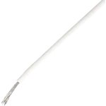 55A0111-24-9, White 0.2 mm² Harsh Environment Wire, 24 AWG, 19/36, 100m ...
