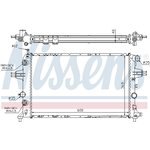 63003A, Радиатор системы охлаждения OPEL: ASTRA G НАКЛОННАЯ ЗАДНЯЯ ЧАСТЬ (F48 ...