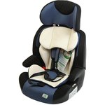 KRES2065, Автокресло детское 9-36кг (l-ll-lll) 1-12лет синее трансформер Forward SMART TRAVEL