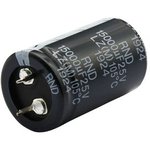 RND 150KLZ400M151M40Y, Electrolytic Capacitor, Snap-In 150uF 20% 400V