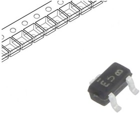 Фото 1/2 SI1022R-T1-GE3, MOSFET 60V Vds 20V Vgs SC75A