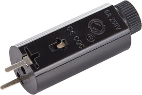 Фото 1/2 FBFH1112B (ZH111), Держатель предохранителя 5х20 на панель