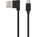 USB кабель HOCO UPM10 L Shape Charging Cable For Micro USB (L=1M) (черный)